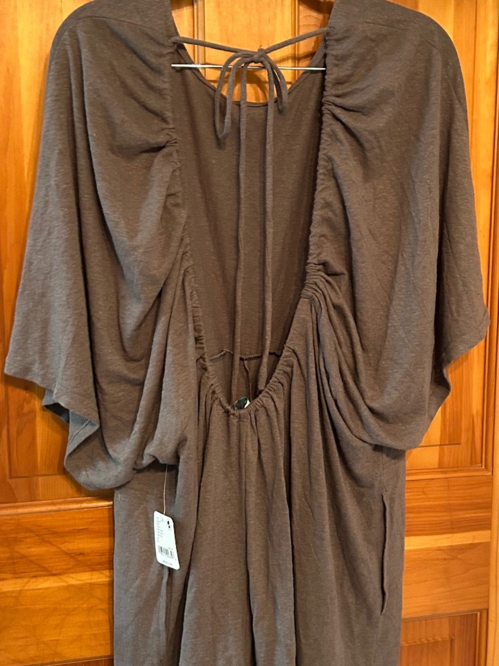 NWT Free People Large Hot Shot Taupe